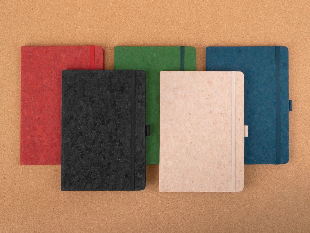 Блокнот Cork County, синий