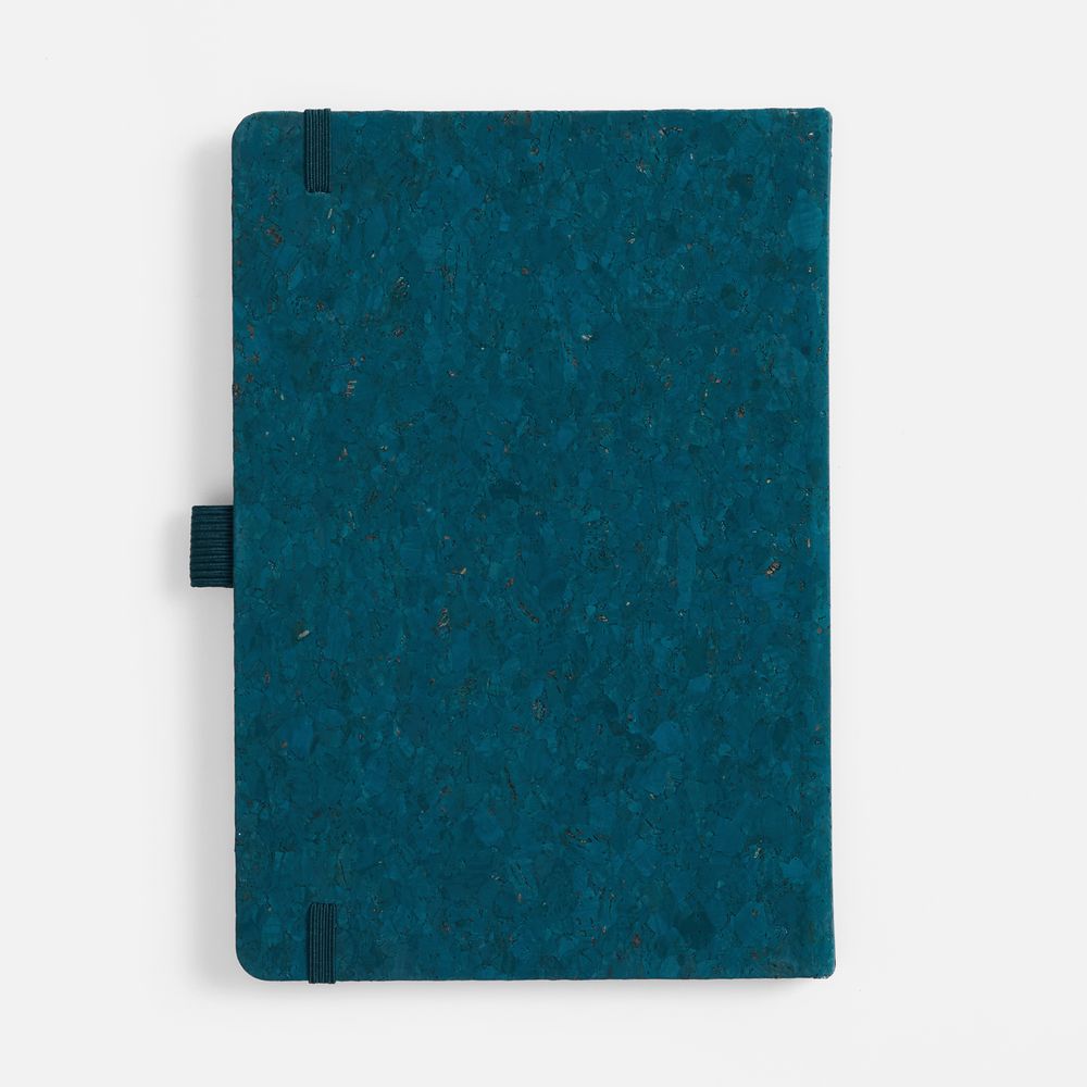 Блокнот Cork County, синий