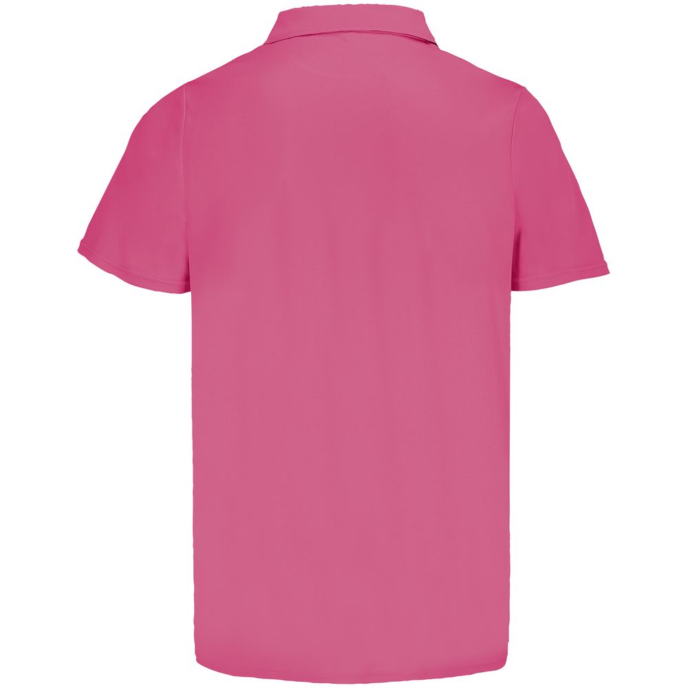 Рубашка поло унисекс Pitcher, розовая (ribbon pink)