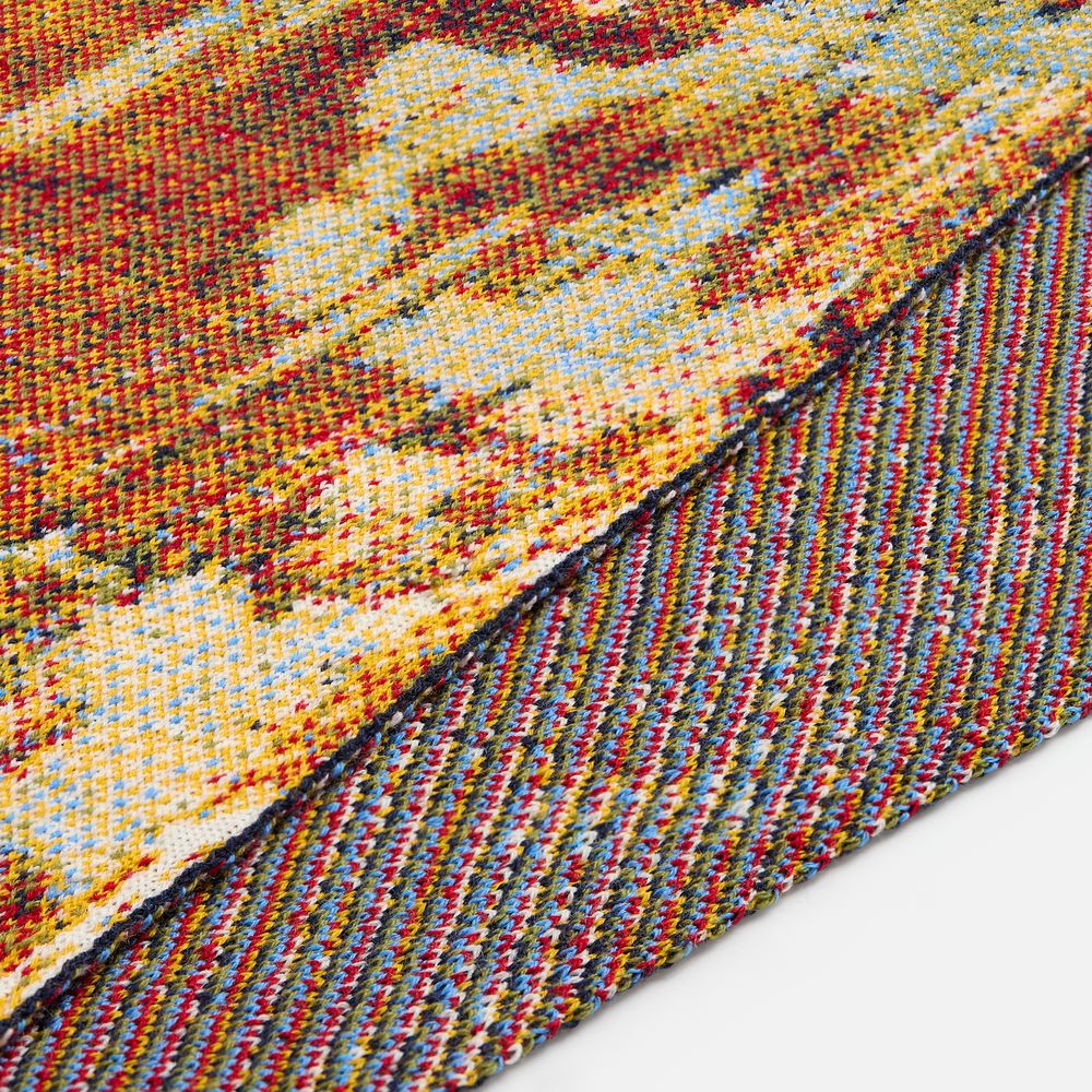 Плед Multicolor Net на заказ, S, полушерсть