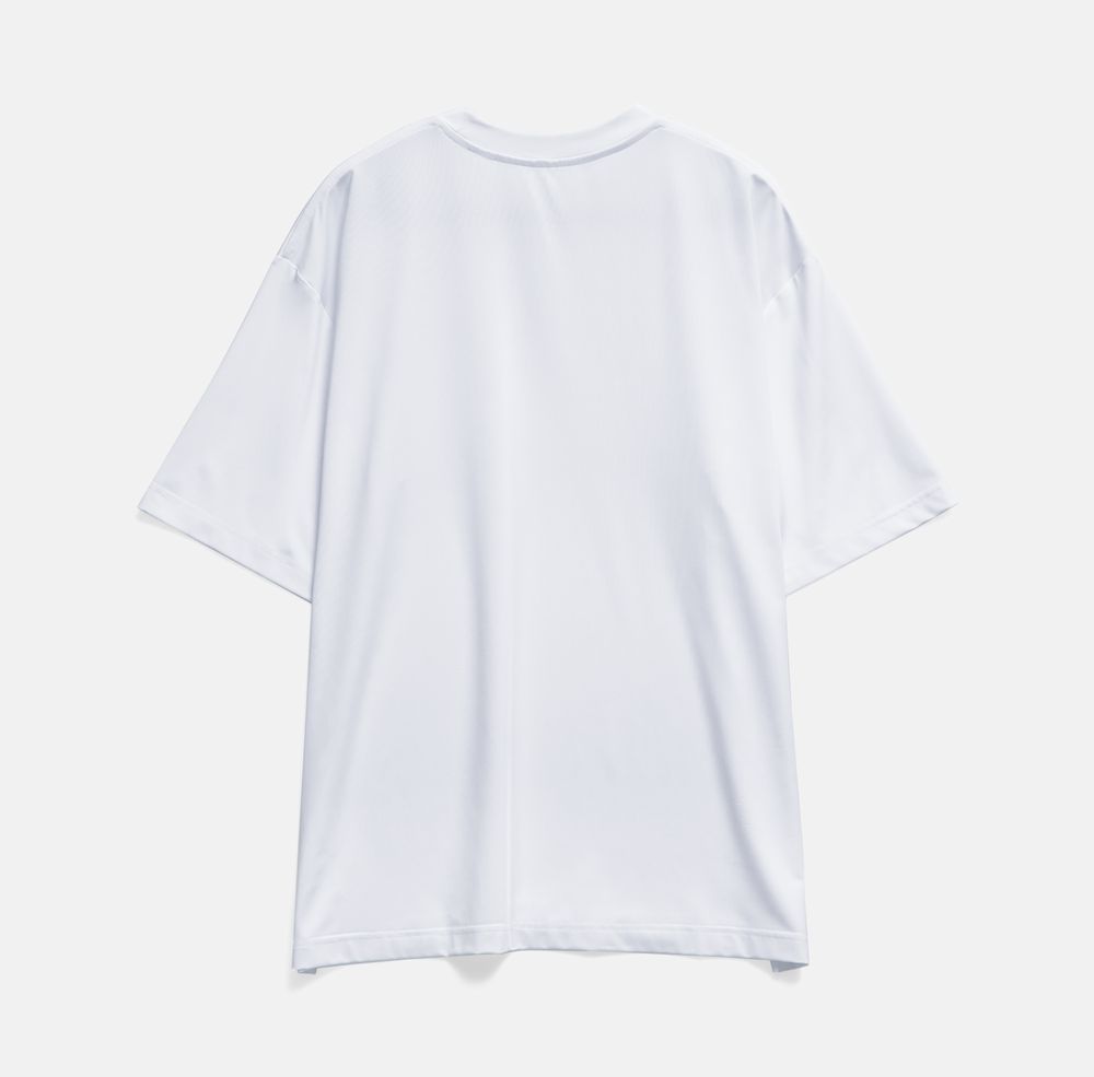 Футболка из бифлекса Morfiss, белая