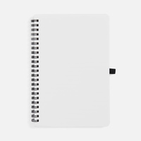 Блокнот на пружине Stone Line, белый