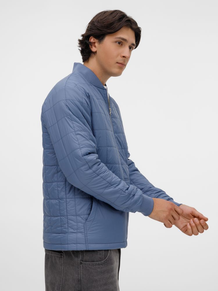 Куртка унисекс Warmbridge, синяя (джинс)