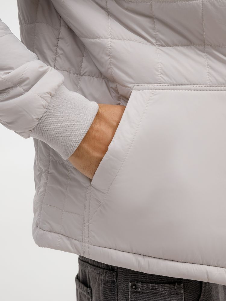 Куртка унисекс Warmbridge, светло-серая