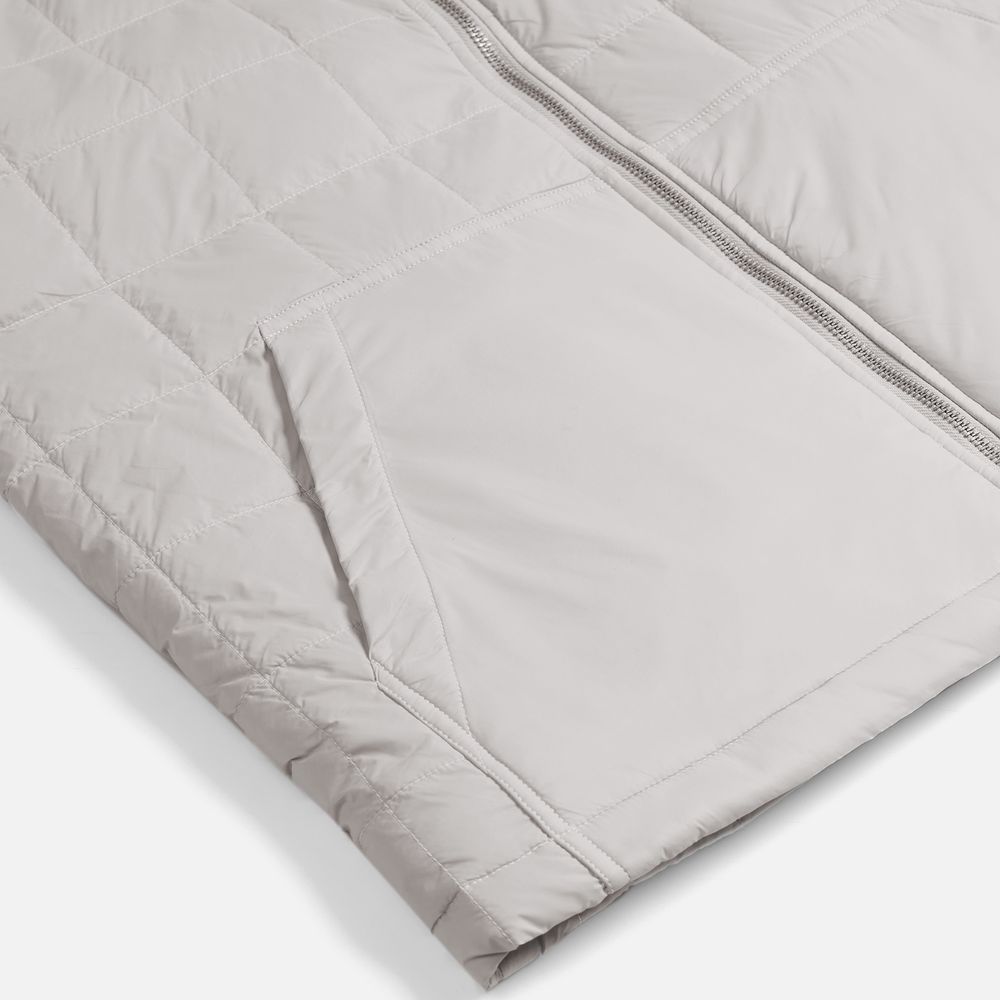 Жилет унисекс Warmbridge, светло-серый