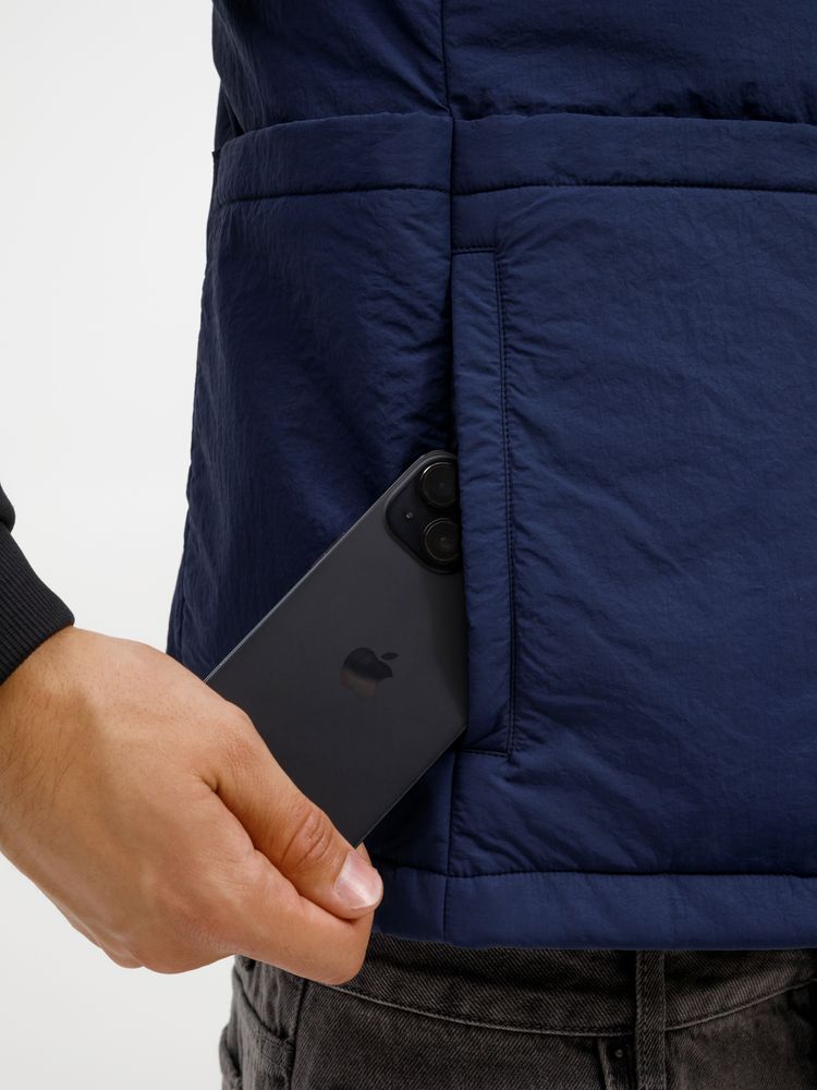 Жилет унисекс Veter, темно-синий