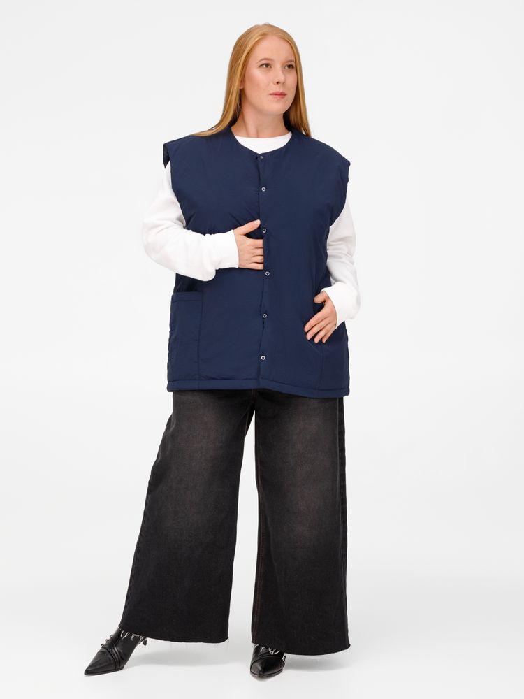 Жилет унисекс Veter, молочно-белый