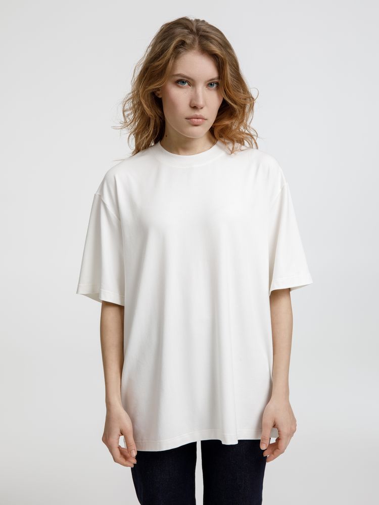 Футболка оверсайз унисекс Lavinia, белая