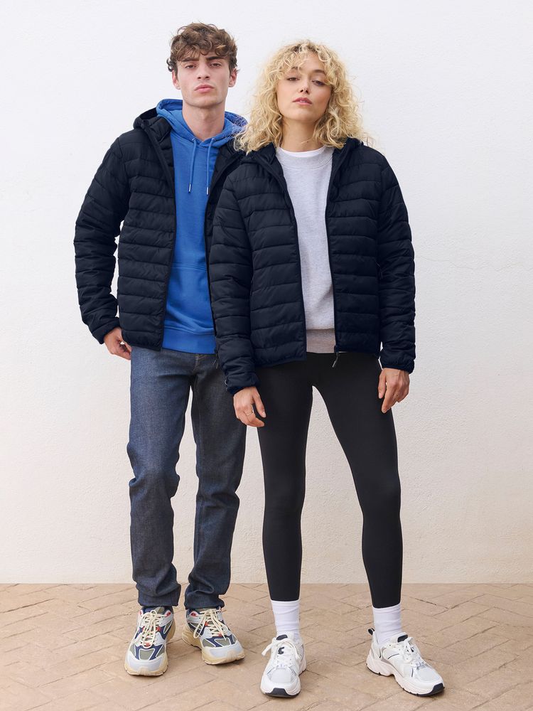 Куртка с капюшоном мужская Stream Men, темно-синяя