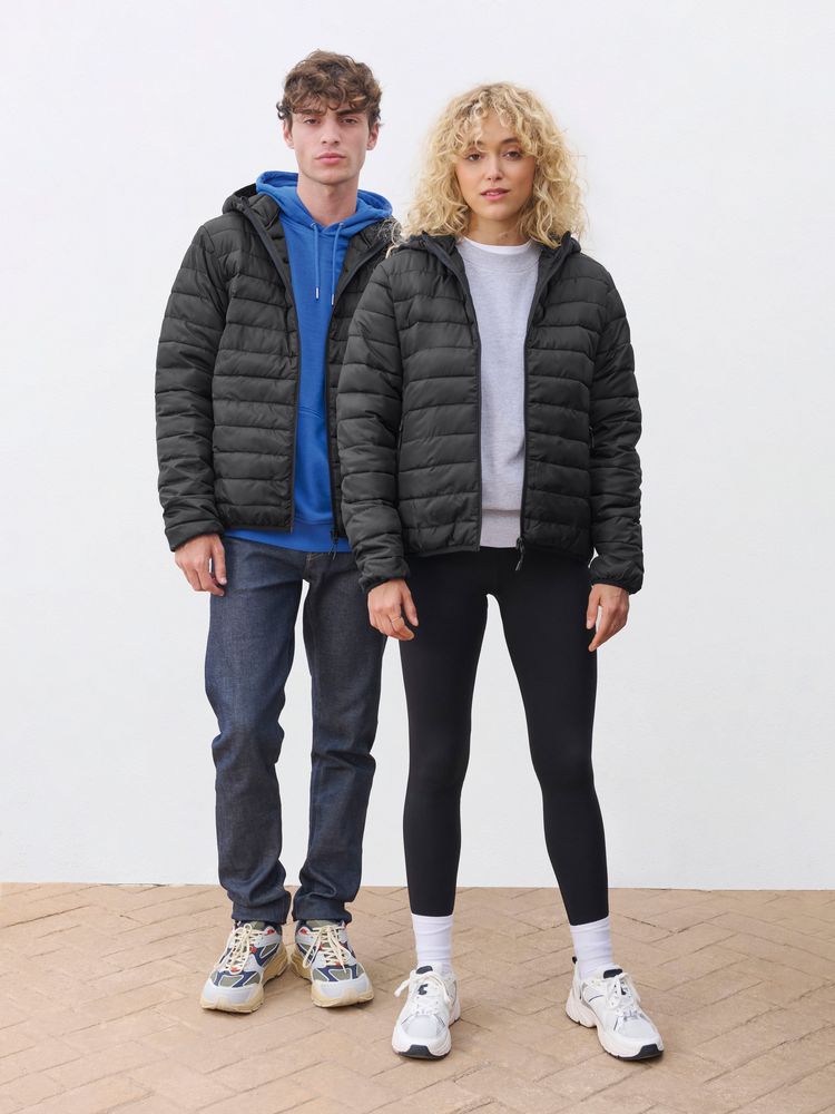 Куртка с капюшоном женская Stream Women, темно-синяя