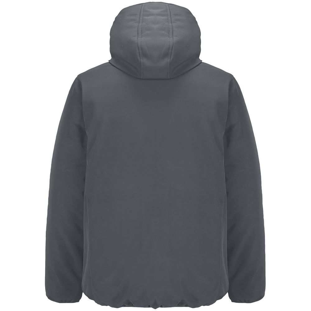 Куртка софтшелл с капюшоном мужская Falcon Men, темно-серая