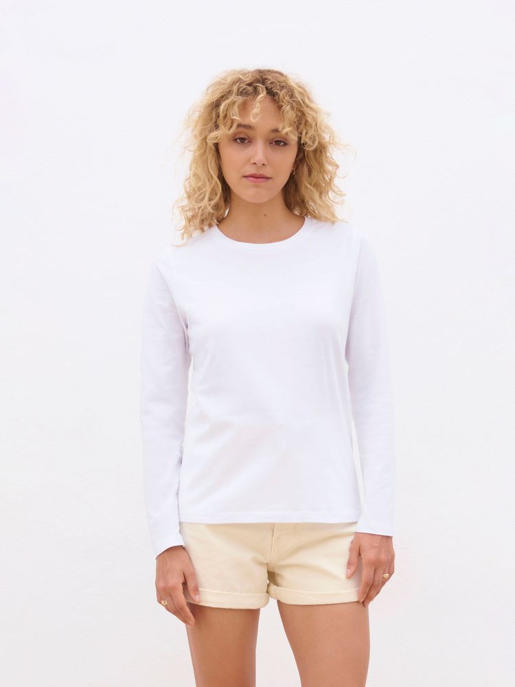 Футболка с длинным рукавом женская Monarch Women, серый меланж