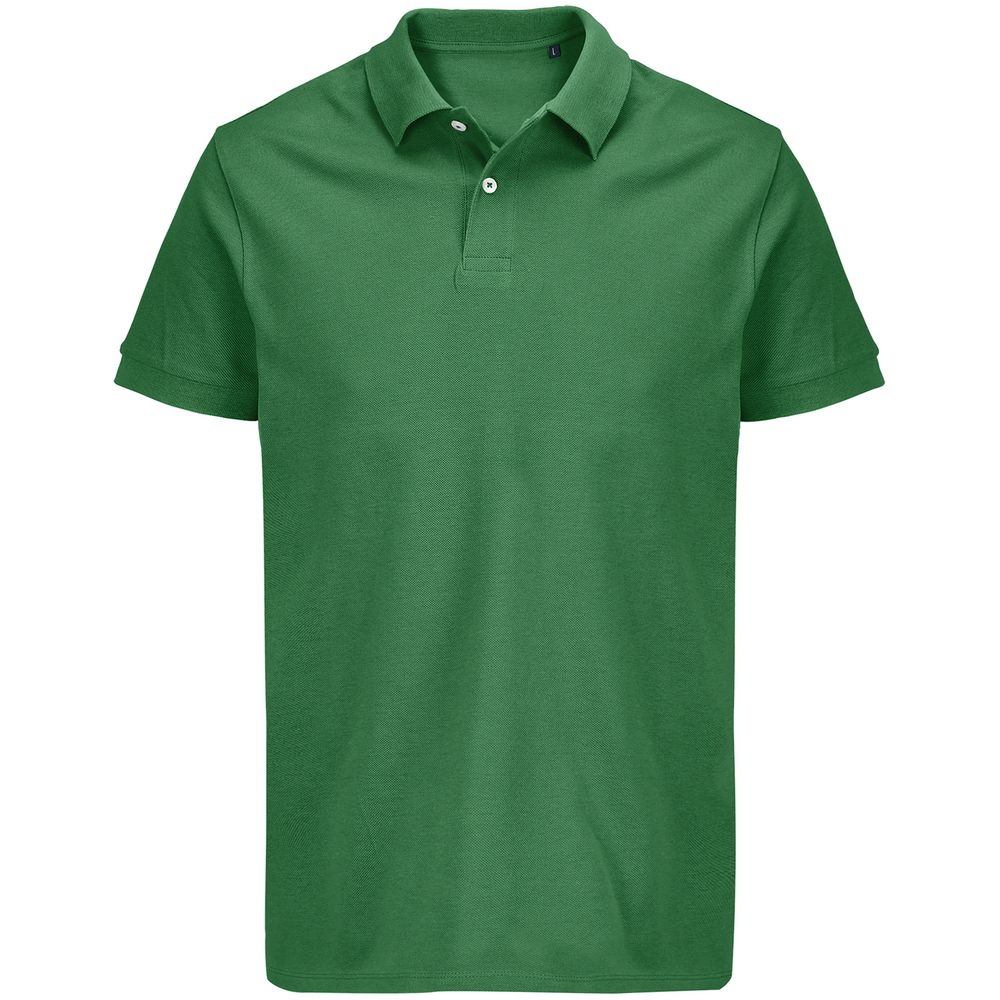 Рубашка поло унисекс Pacific, ярко-зеленая