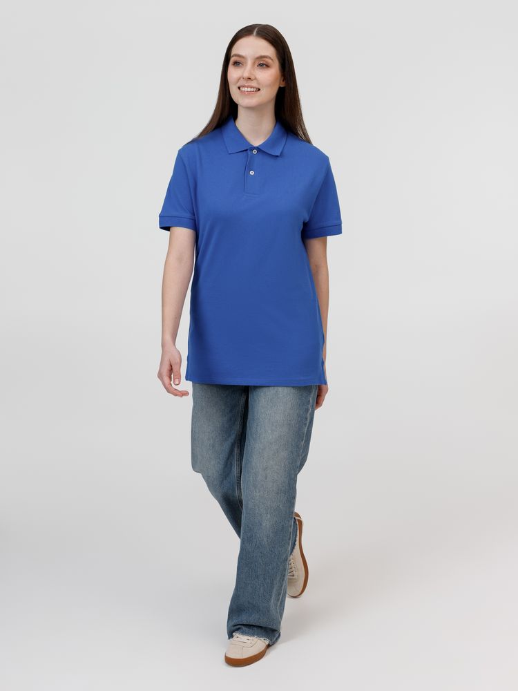 Рубашка поло унисекс Pacific, ярко-синяя (royal)