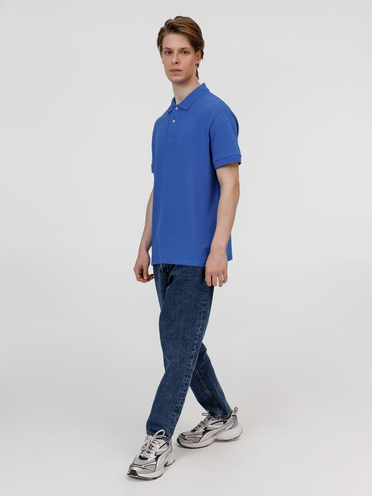 Рубашка поло унисекс Pacific, ярко-синяя (royal)