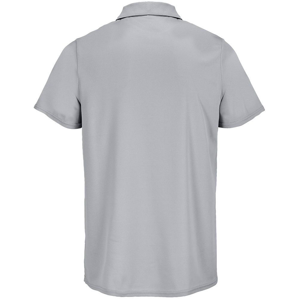 Рубашка поло унисекс Pitcher, серая