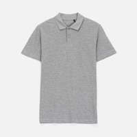 Рубашка поло унисекс Pulse, серый меланж