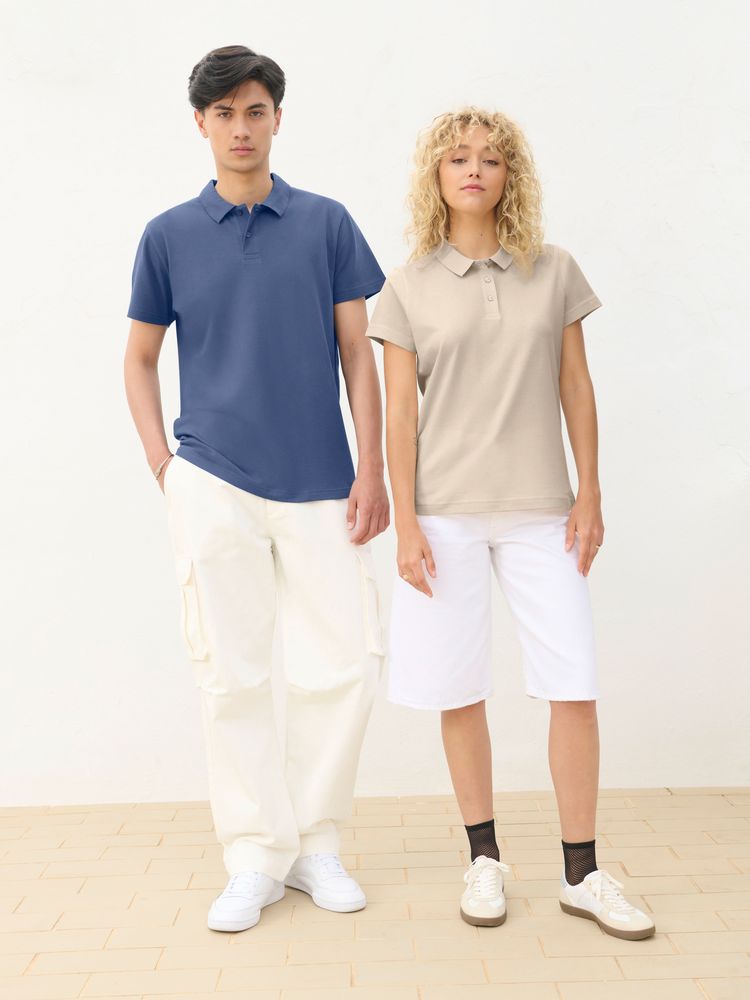 Рубашка поло женская Pulse Women, серый меланж