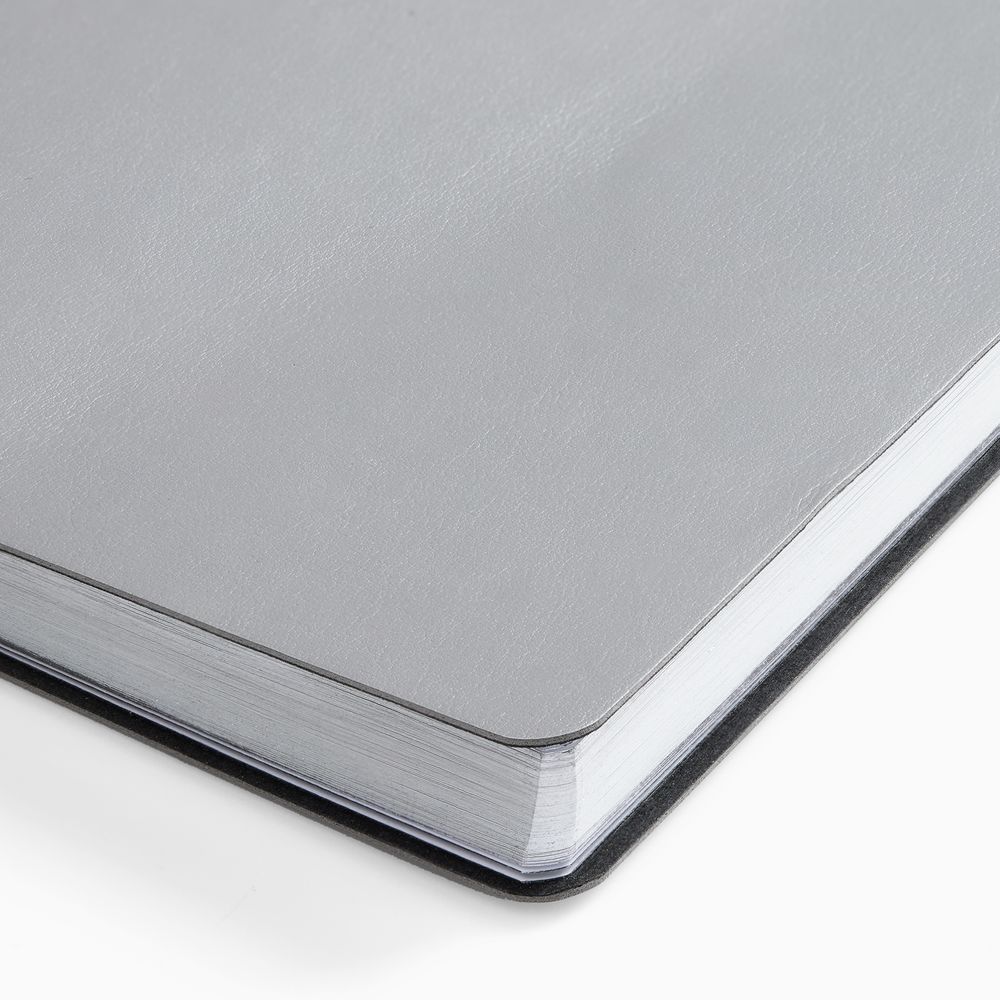 Ежедневник Nebraska Flex, недатированный, ver. 2, серебристый