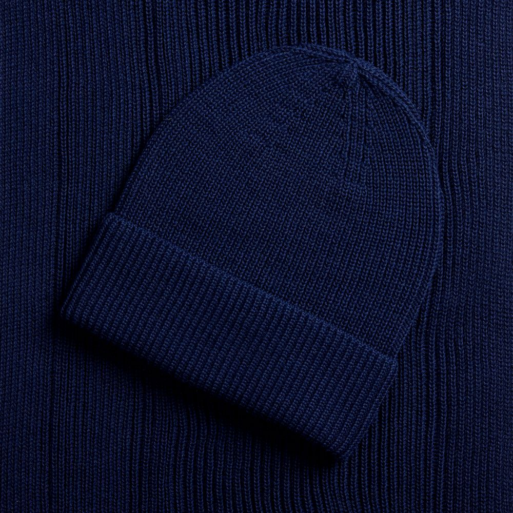 Шапка Nobilis Mono, темно-синяя