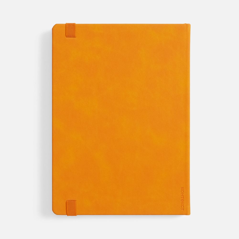 Ежедневник Urban Hard, недатированный, оранжевый