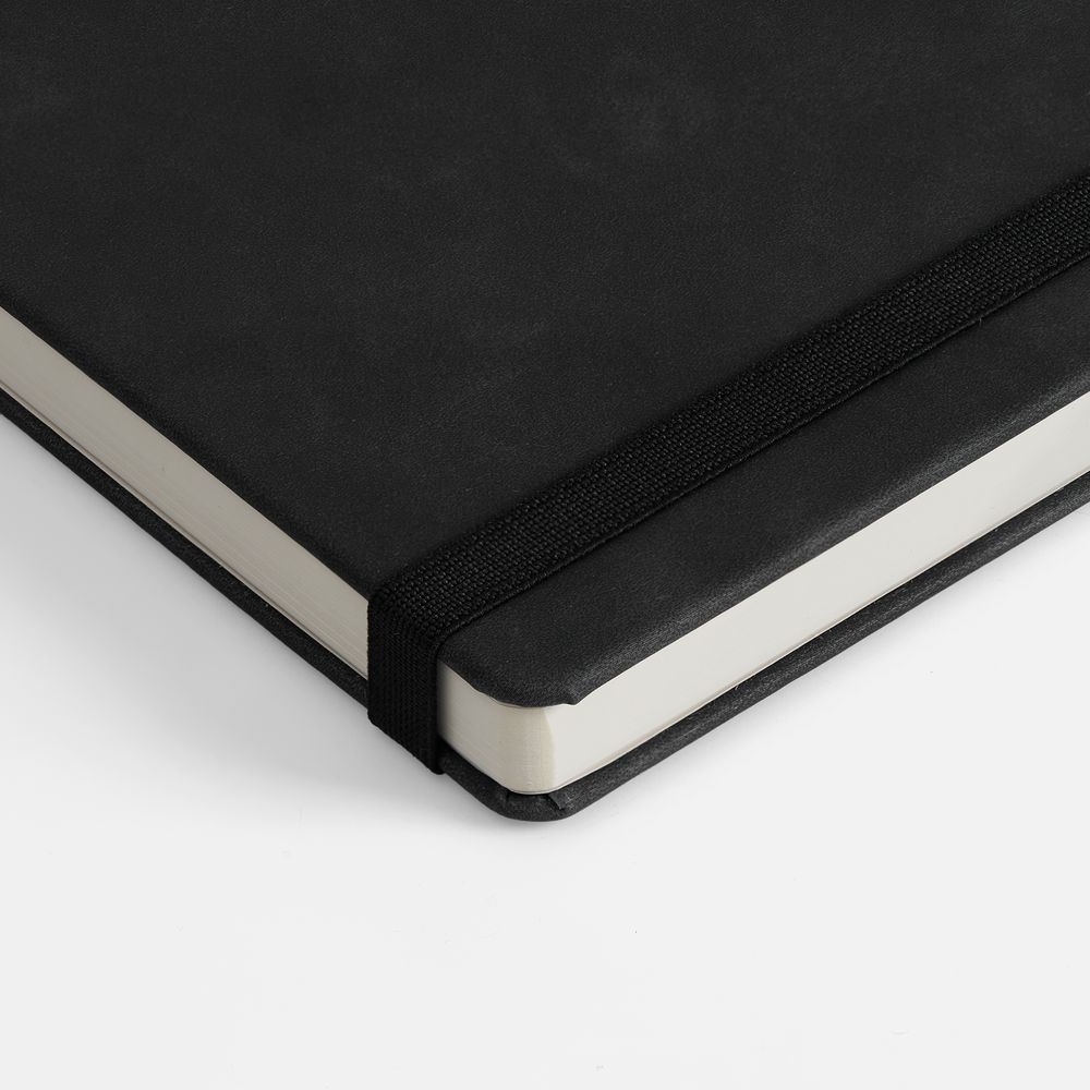 Ежедневник Urban Hard, недатированный, черный