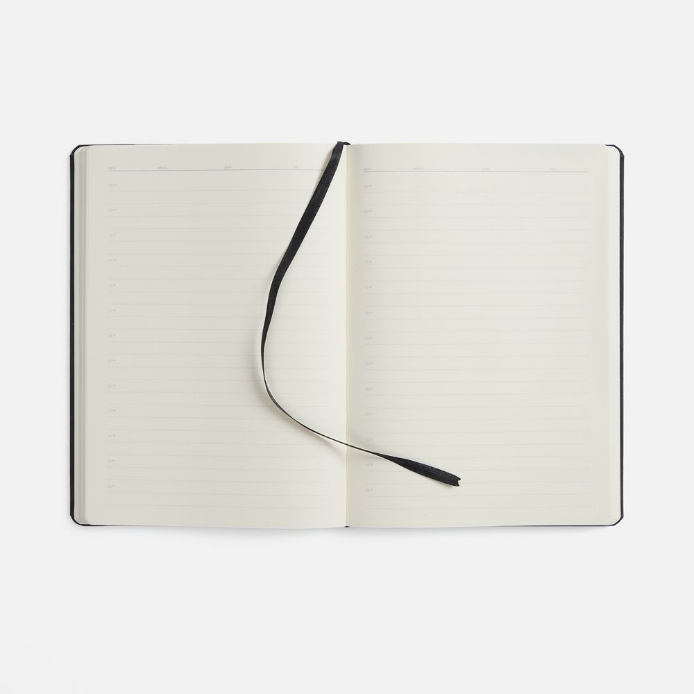 Ежедневник Urban Hard, недатированный, черный