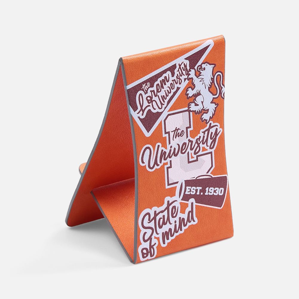 Подставка для телефона Petrus, оранжевая