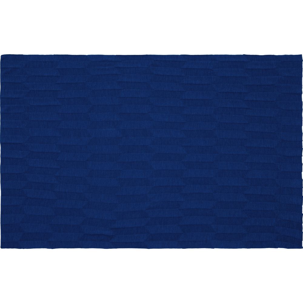 Плед Rombus, темно-синий (кобальт)