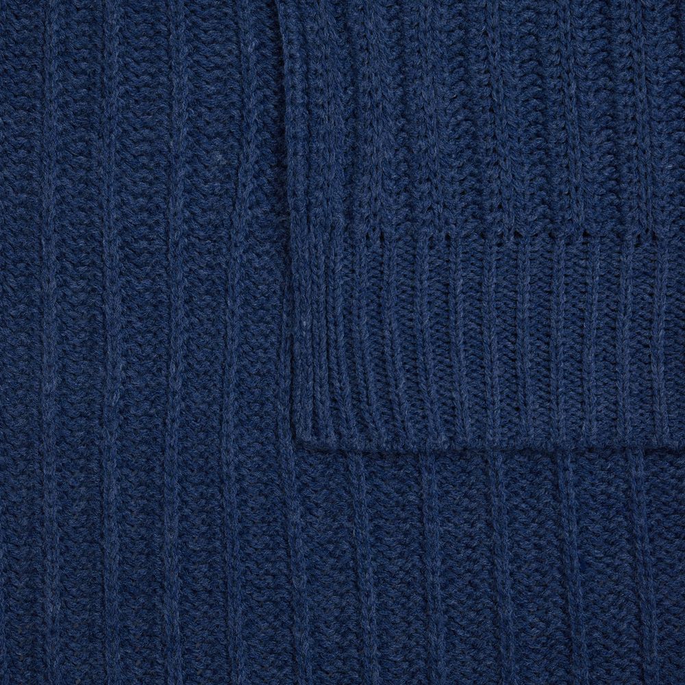 Плед Termoment, синий меланж