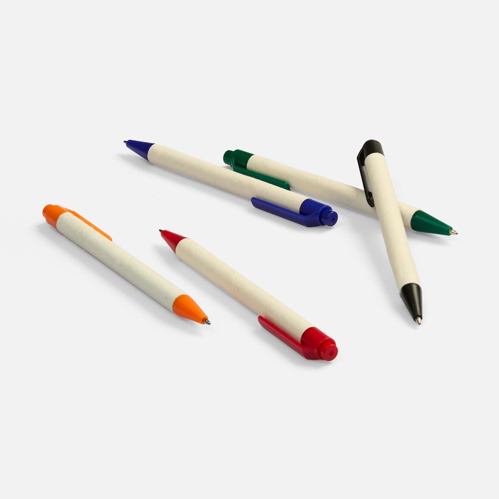 Ручка шариковая MilkMake, оранжевая