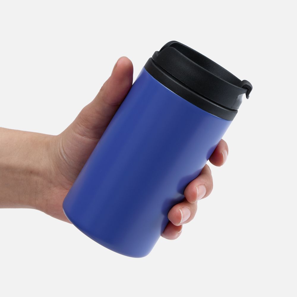 Термостакан Canella, синий матовый