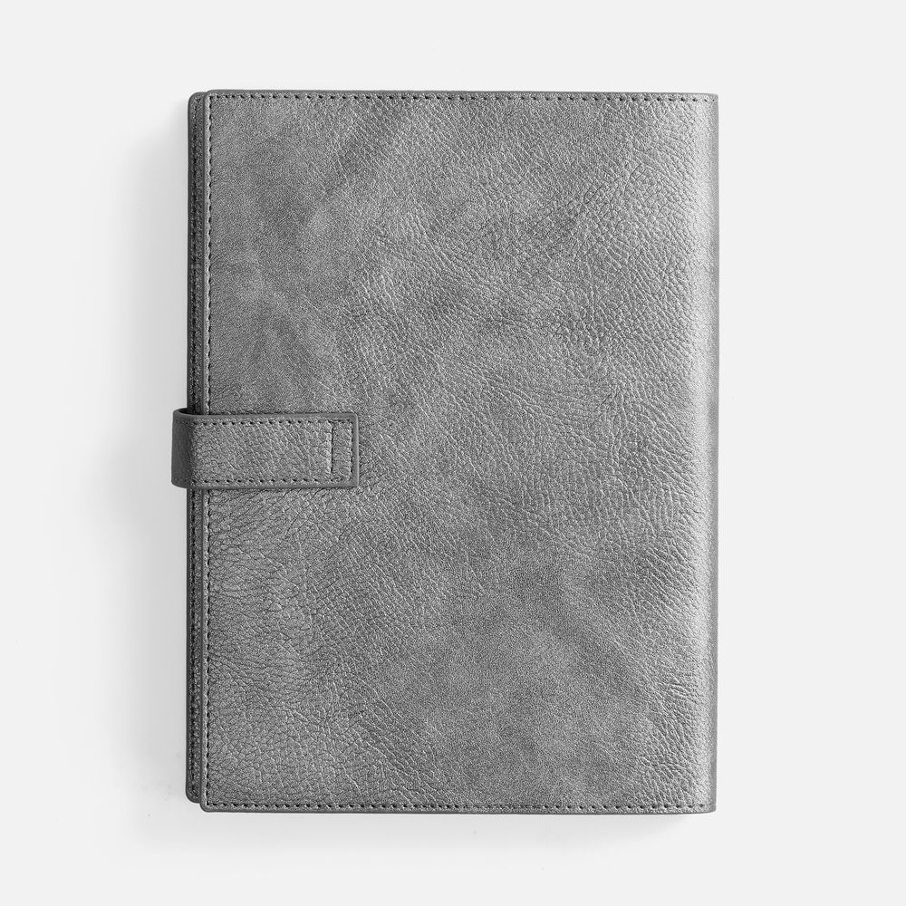 Ежедневник Repute, недатированный, серый
