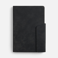 Ежедневник Leadmark, недатированный, черный