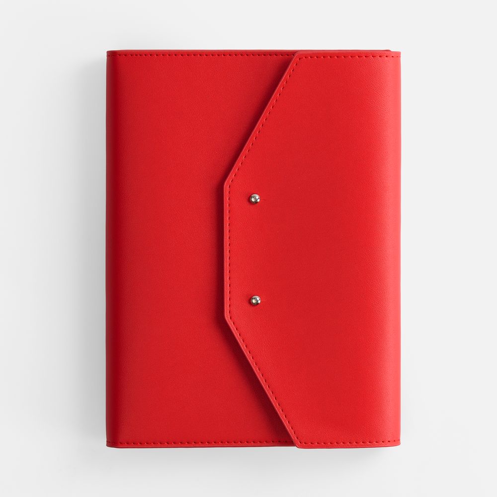 Ежедневник-органайзер Clean Slate, недатированный, красный