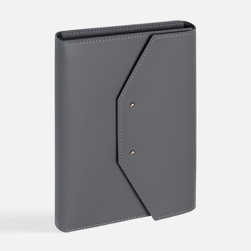 Ежедневник-органайзер Clean Slate, недатированный, серый