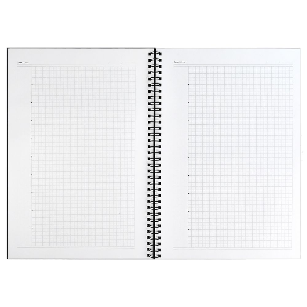 Ежедневник Notera Maxi, недатированный, серый