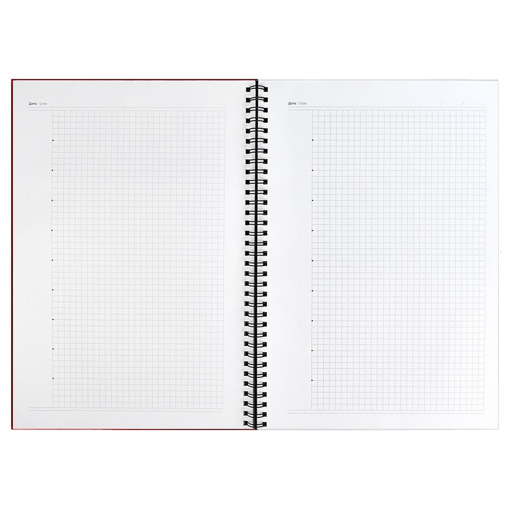 Ежедневник Notera, недатированный, красный