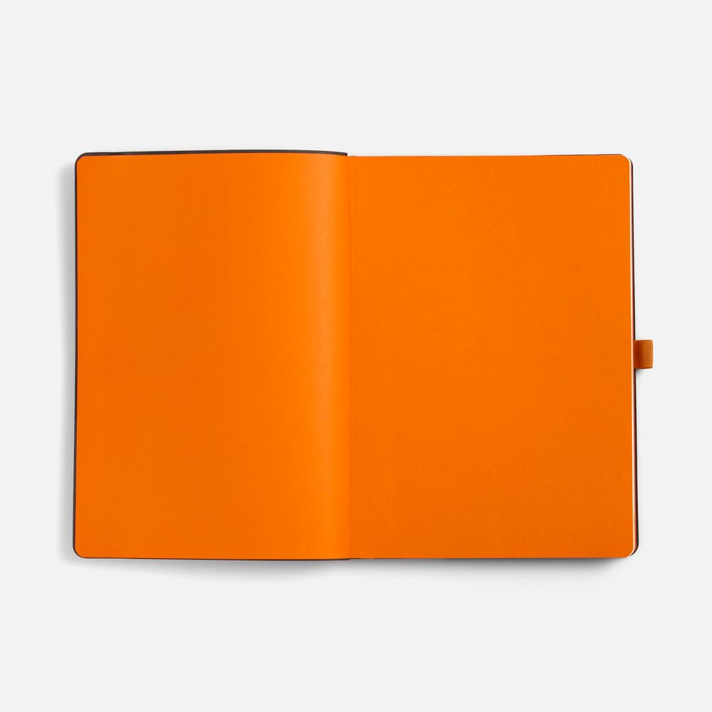 Ежедневник Peel Flex, недатированный, оранжевый