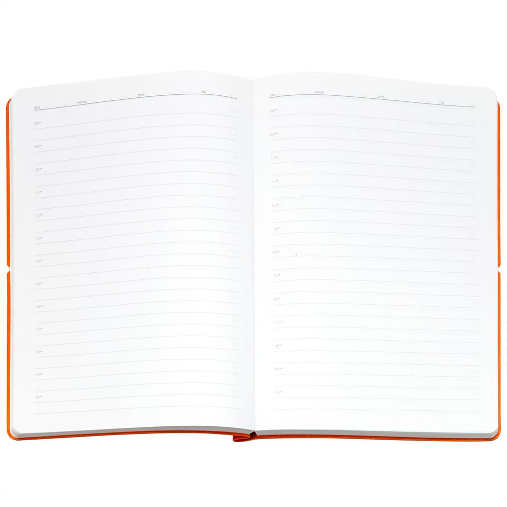 Ежедневник Flexpen Bright, недатированный, оранжевый