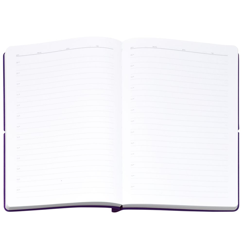 Ежедневник Flexpen Bright, недатированный, фиолетовый