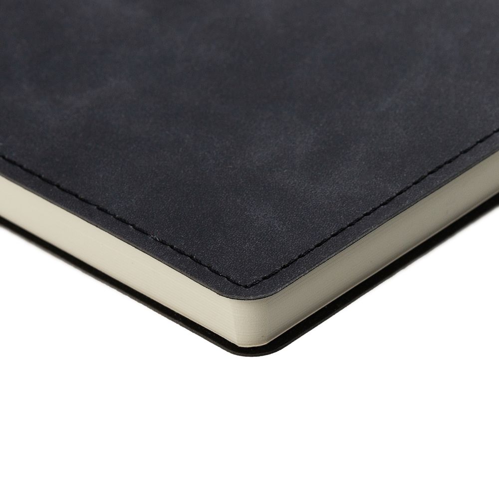 Ежедневник Lable Touch, недатированный, черный