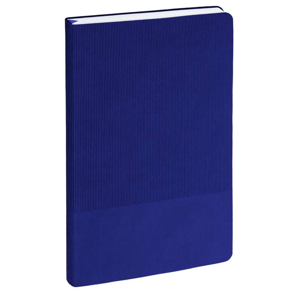 Ежедневник Knit, недатированный, синий