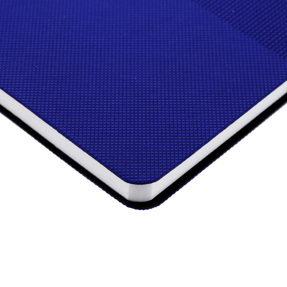 Ежедневник Knit, недатированный, синий