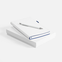 Набор White Shall, бело-синий