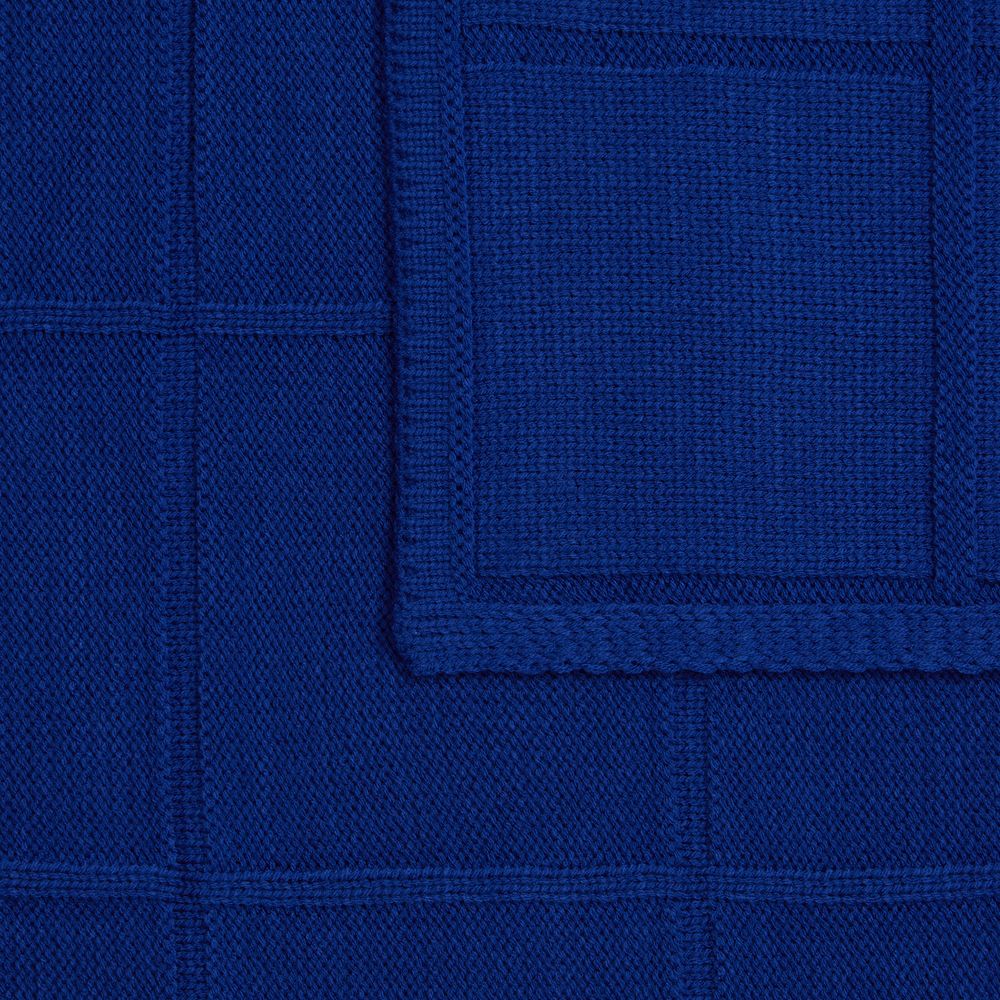 Плед Chainfield, темно-синий (кобальт)