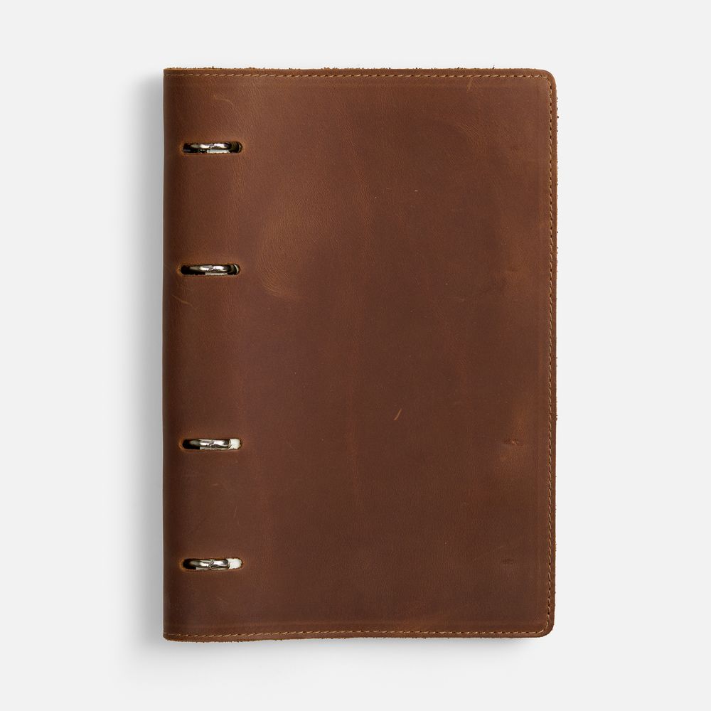 Ежедневник inStream, недатированный, коричневый