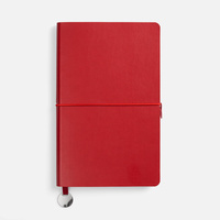 Ежедневник Waltz, недатированный, красный