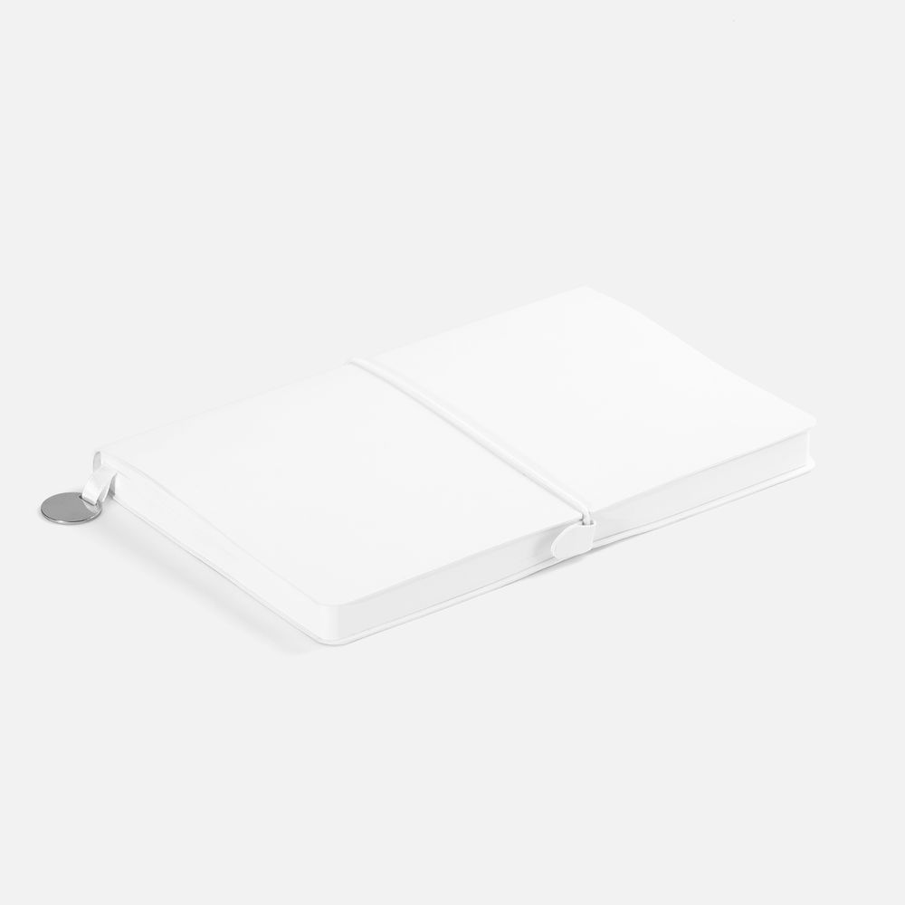 Ежедневник Waltz, недатированный, белый