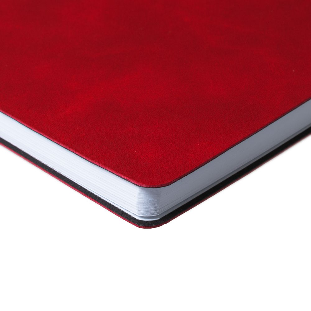 Ежедневник Nubuck Touch, недатированный, красный